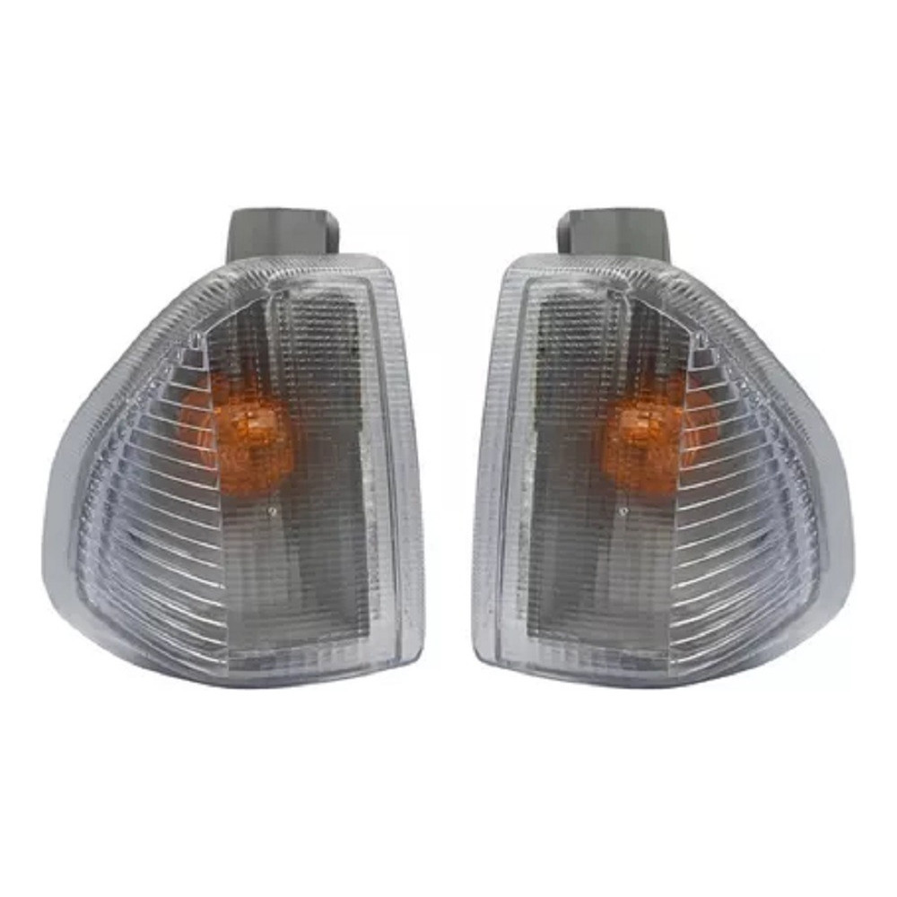 Par De Pisca Dianteiro Escort 84/86 L Gl Ghia Xr3 Cristal