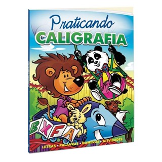 Cartilha - Praticando Caligrafia em Oferta na Shopee