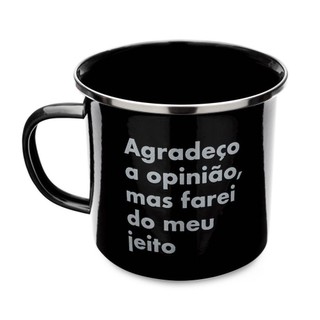Caneca amarguinhos agradeco a opiniao - Imaginarium em Oferta na Shopee