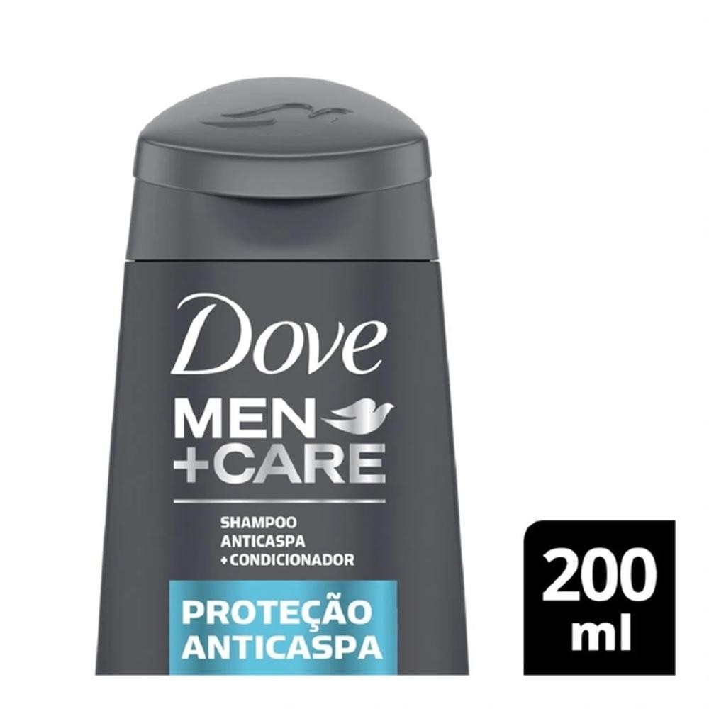 Shampoo + Condicionador Dove Men +Care Protecao Anticaspa 2 em 1 200ml em Oferta na Shopee