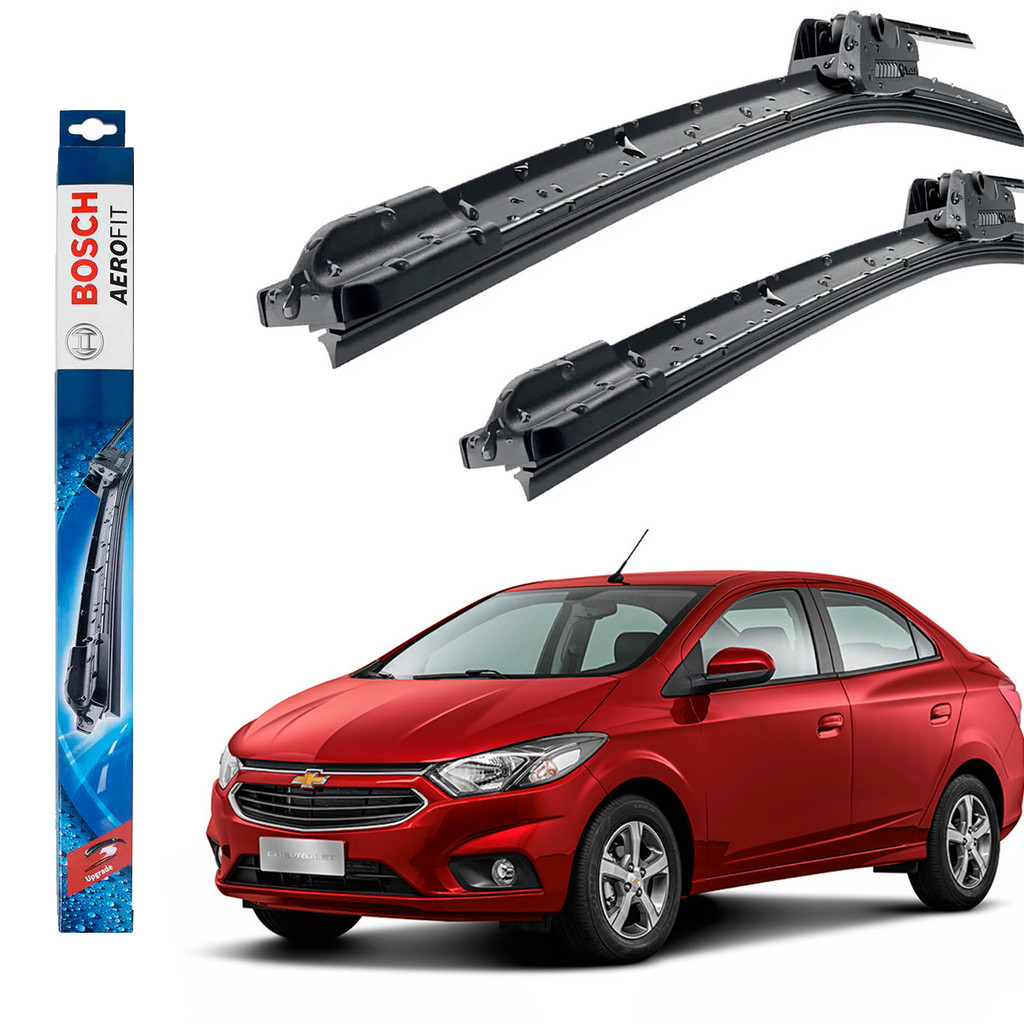 Par Palheta Dianteiro Prisma 2013 2014 2015 2016 2017 2018 Original Bosch em Oferta na Shopee