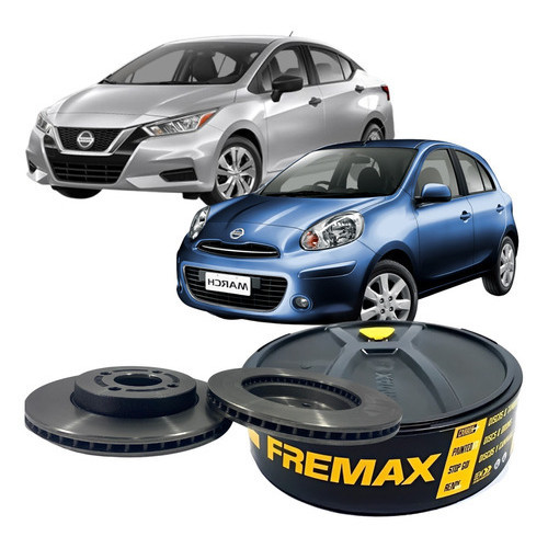 Par disco Freio Dianteiro Ventilado Versa March 2012 À 2022 em Oferta na Shopee