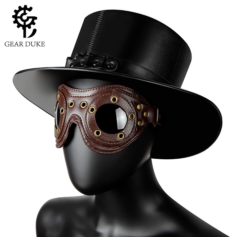 Óculos de proteção para o Halloween Europeu Americano Novo Estilo Europeu Americano Óculos de proteção para o Halloween Retro COS Gothic Goggles Outdoor Accessories