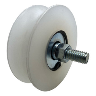 Roldana Portão Correr 2 1/2 Polegada (6,2 Cm) Nylon Em U 7/8 em Oferta na Shopee