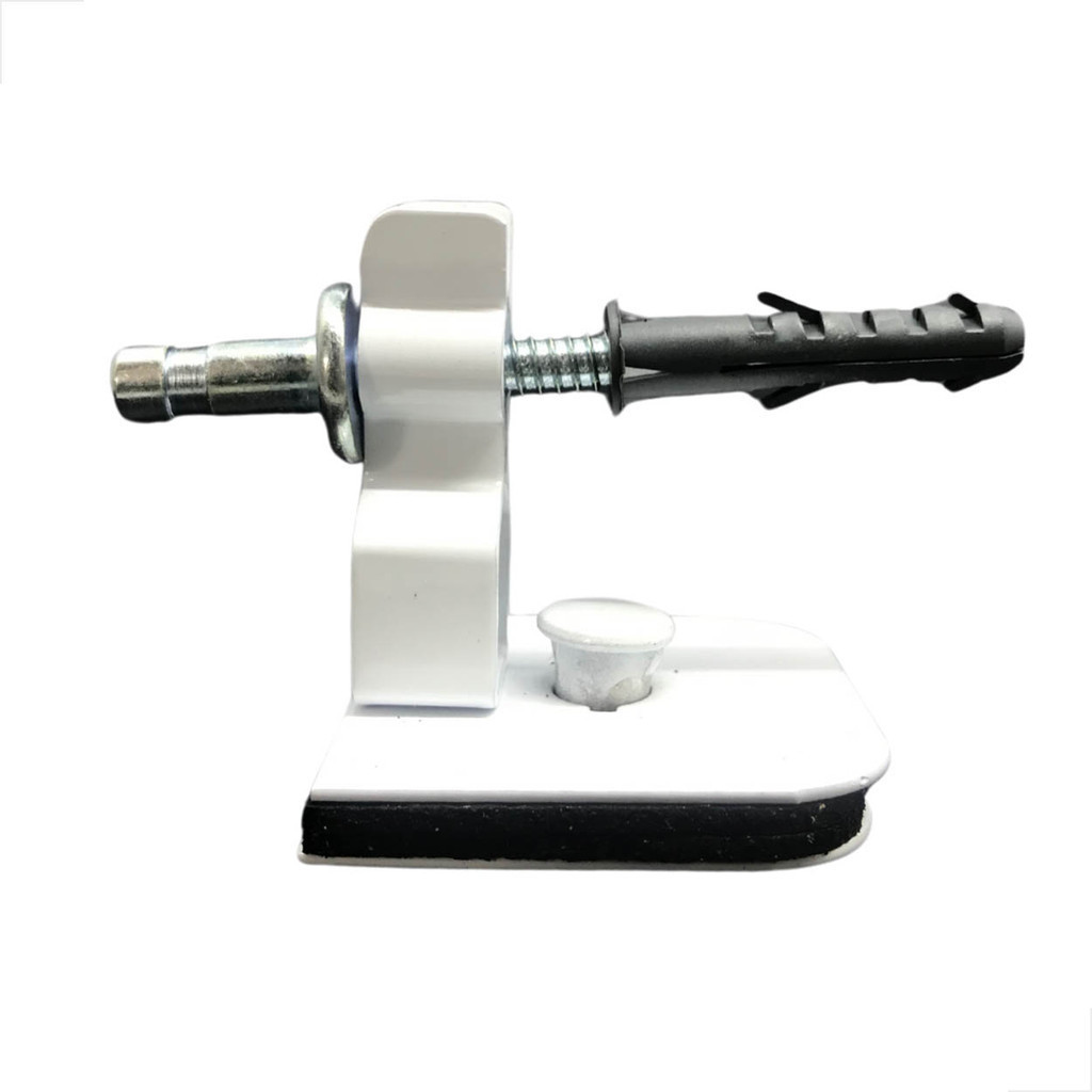 Fixador Porta Rodapé Piso C/ Parafuso M1702X Branco