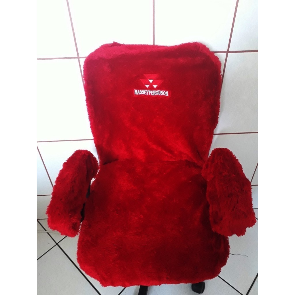 Tapete piso soalho Verniz Liso E Duas Capas Operador e Passageiro Banco Cochinil Compatível com Massey Ferg. 6712