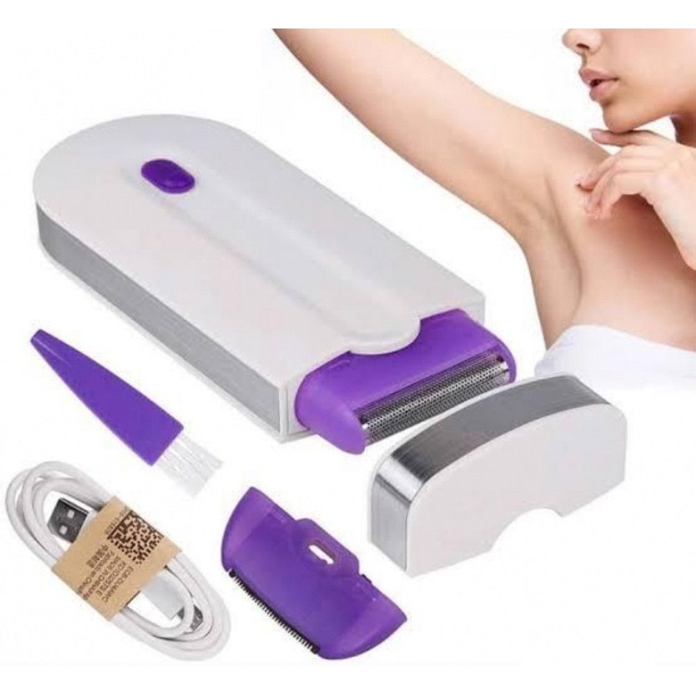 Depilador Eletrico Feminino Laser Recarregável Corporal Flex