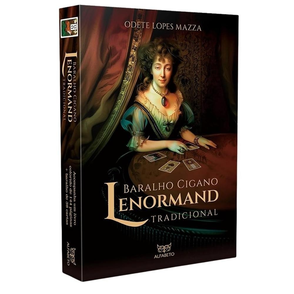Baralho Cigano Lenormand Tradicional em Oferta na Shopee