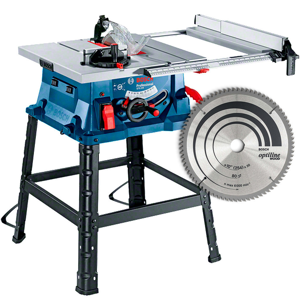 Serra de Bancada GTS 254 Bosch Circular 10" 1800W com 1 Disco - Home & Living