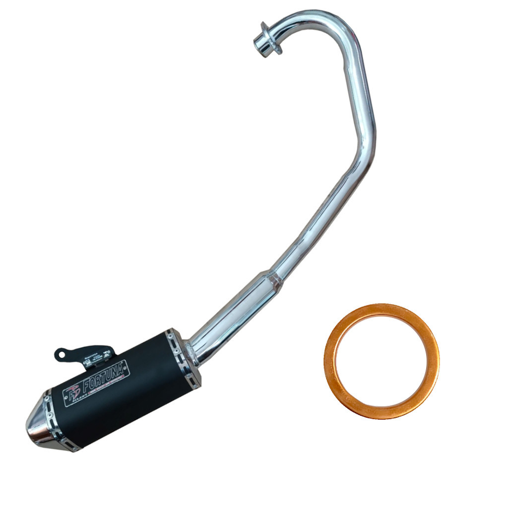 Mini Tri 160 Fan Titan Start Escapamento Preto Fortuna em Oferta na Shopee