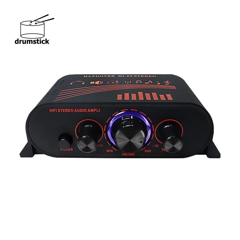 AK170 Amplificador De Potência De Áudio De Tamanho Compacto Som Portátil Para Carro E Alto-Falante Doméstico Amp