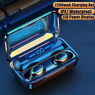 Fone De Ouvido Bluetooth M25 M10 F9-5 V5.3 Sem Fio TWS Power Bank Display LED Microfone O…