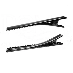 Presilha Bico De Pato 20 Unidades Preto 65Mm Metal Resistente Alta Qualidade Ótimo Custo-Benefício