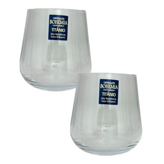 Kit 2 Copos Cristal Whisky Drinks 320ml Bohemia Linha Ardea em Oferta na Shopee