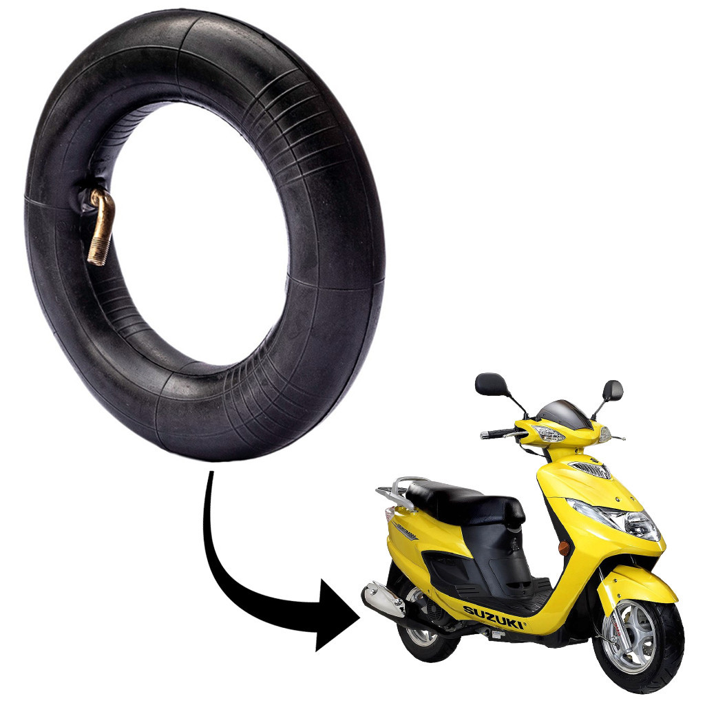 Câmara Ar Moto Pneus 300 350-10 Aro 10 Jog Burgman Lead Scooter Tr-87