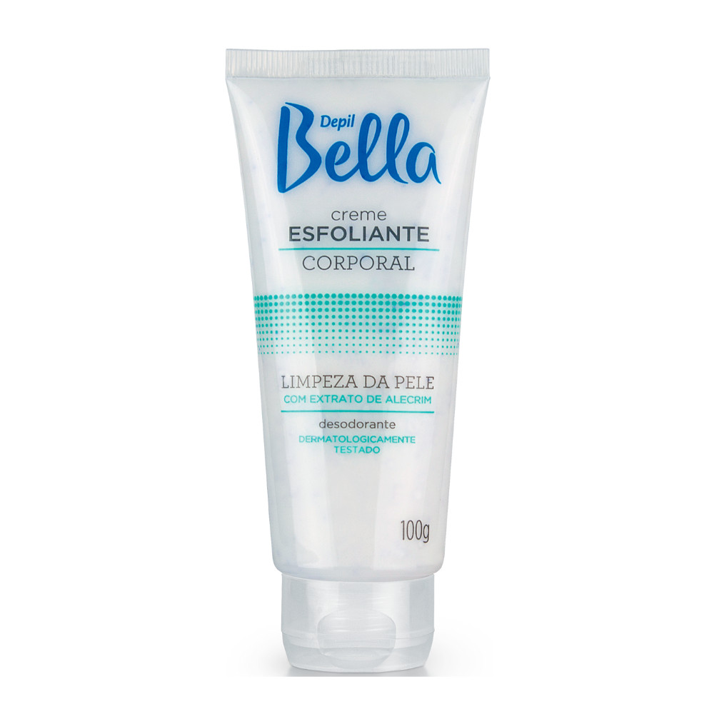 Creme Esfoliante Corporal Extrato Alecrim Depil Bella 100g - Beauty