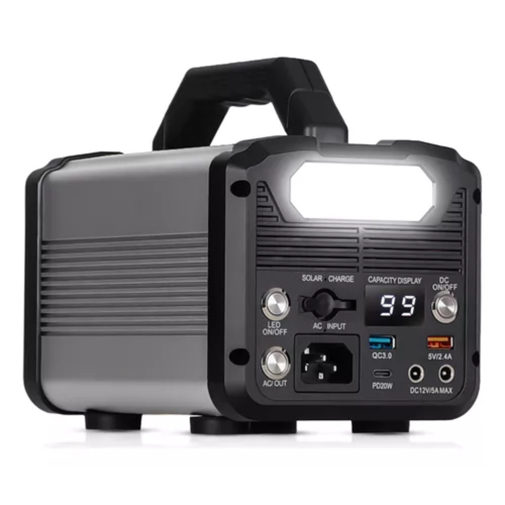 Gerador Portátil D Energia Veicular 110v/220v Bateria Litio Solar Knup KP-TC23/24