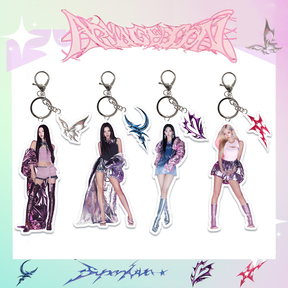 Kpop AESPA Armageddon Chaveiro Acrílico Pingente Acessório De Bolsa KARINA em Oferta na Shopee