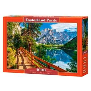 Puzzle 1000 peças Lago Braies, Itália - Imp. Castorland em Oferta na Shopee