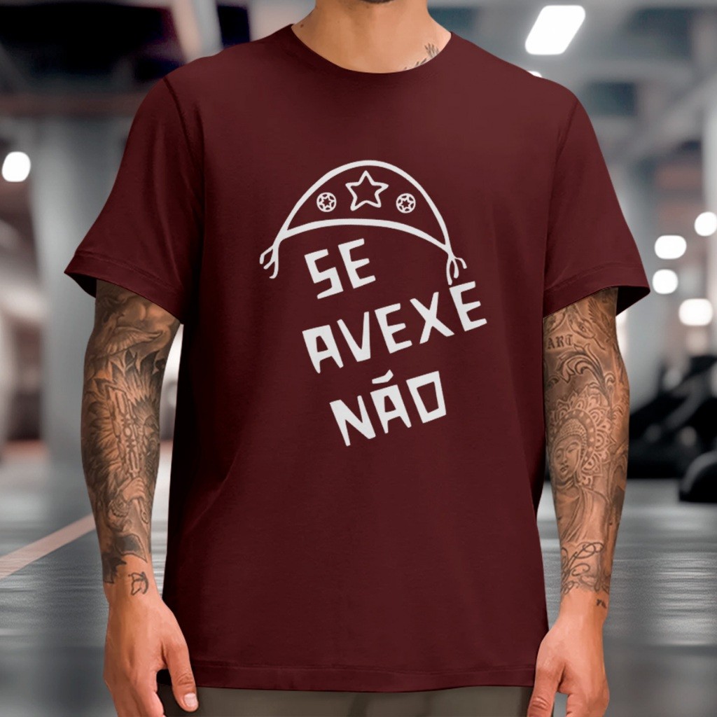 Camiseta Se Avexe Não Camisa Nordestina Casual Frase Personalizada 100% Algodão em Oferta na Shopee
