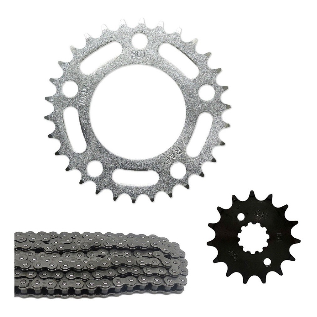 Kit Relacao Cbx 250 Twister Coroa 30 Pinhao 15 Corrente Fina