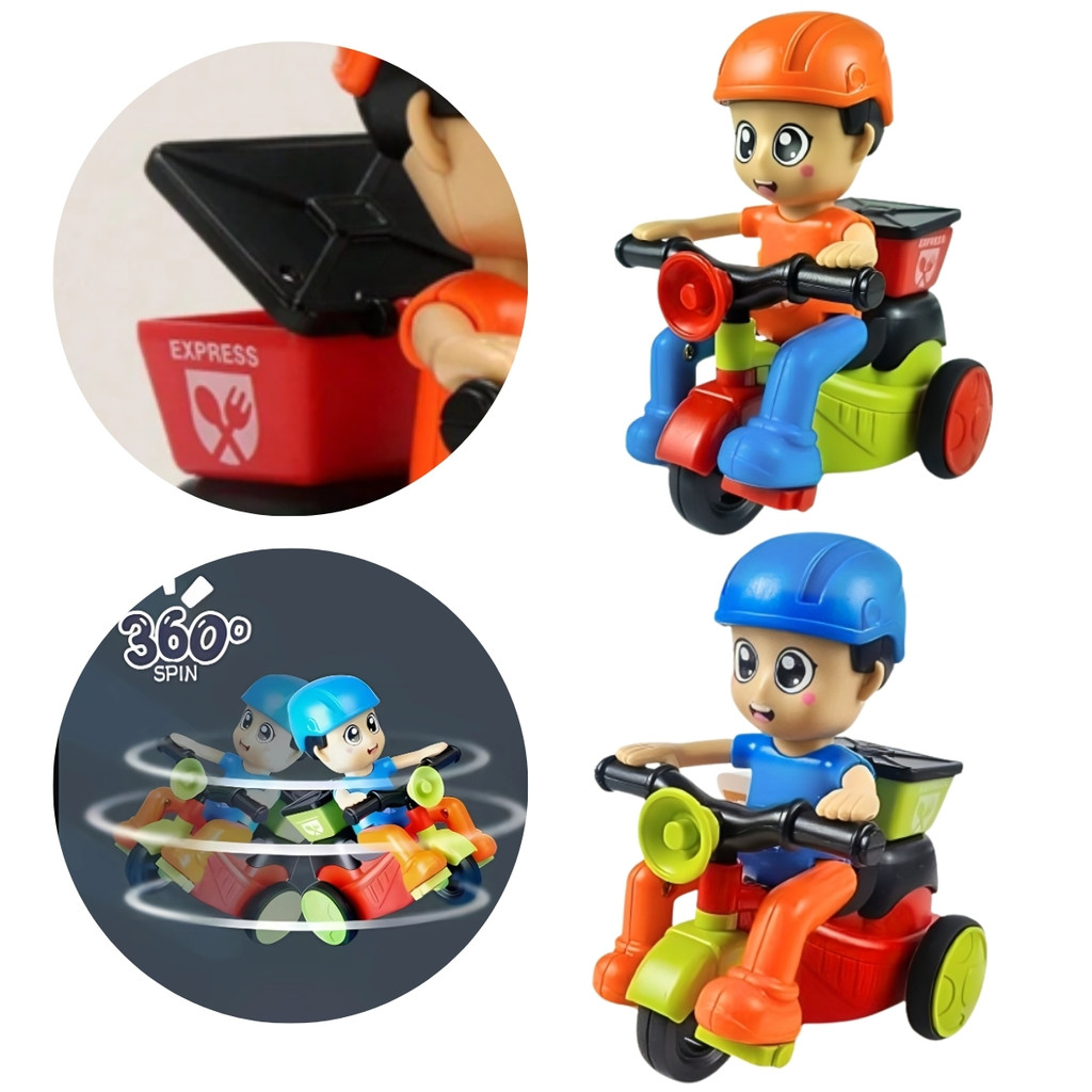 Carrinho Triciclo Entregas Ficção Sortidos Castela