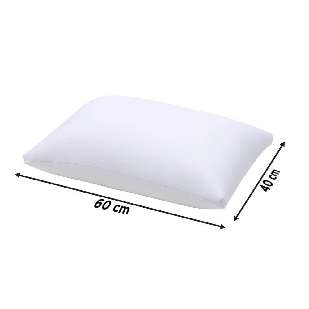 Travesseiro Clássico com Fronha - Loja Fom em Oferta na Shopee