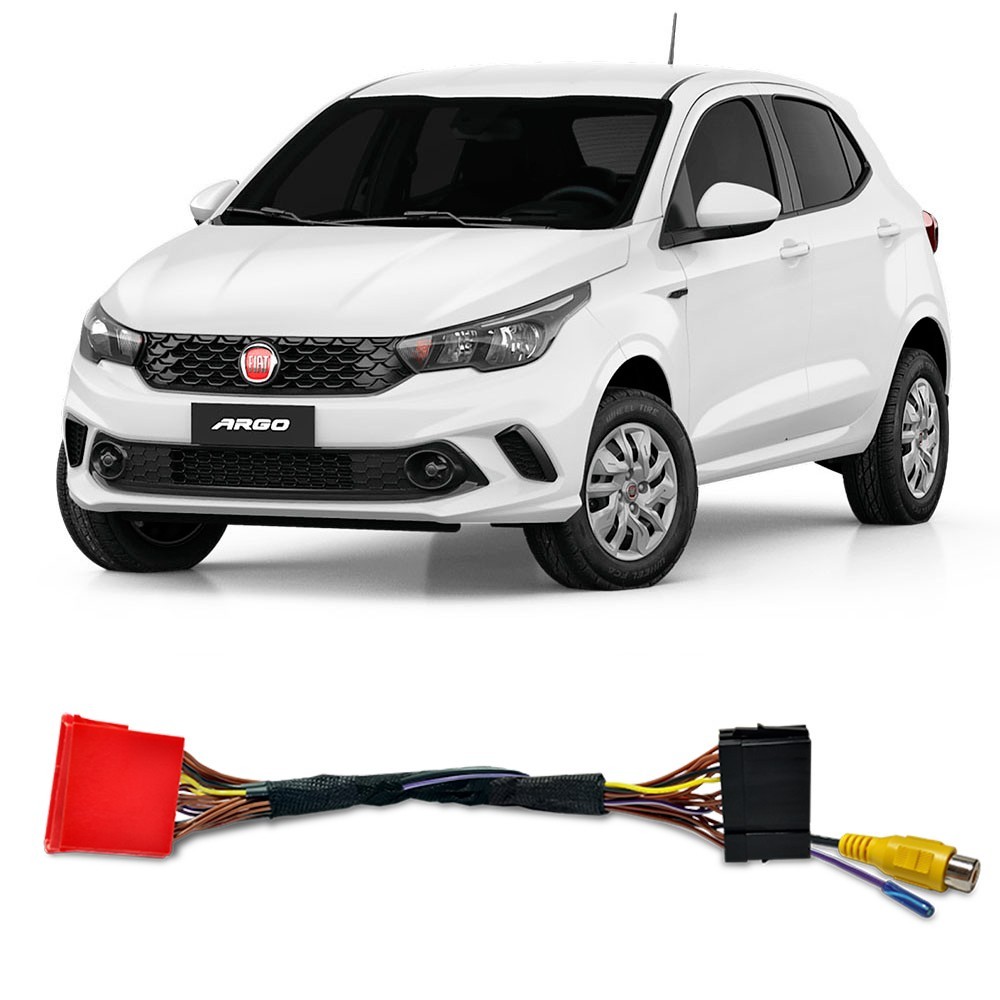 Interface Tela Fiat Argo 2019 a 2020 Faaftech FT-VF-UC3 Desbloqueio DVD TV USB Câmera de Ré em Oferta na Shopee