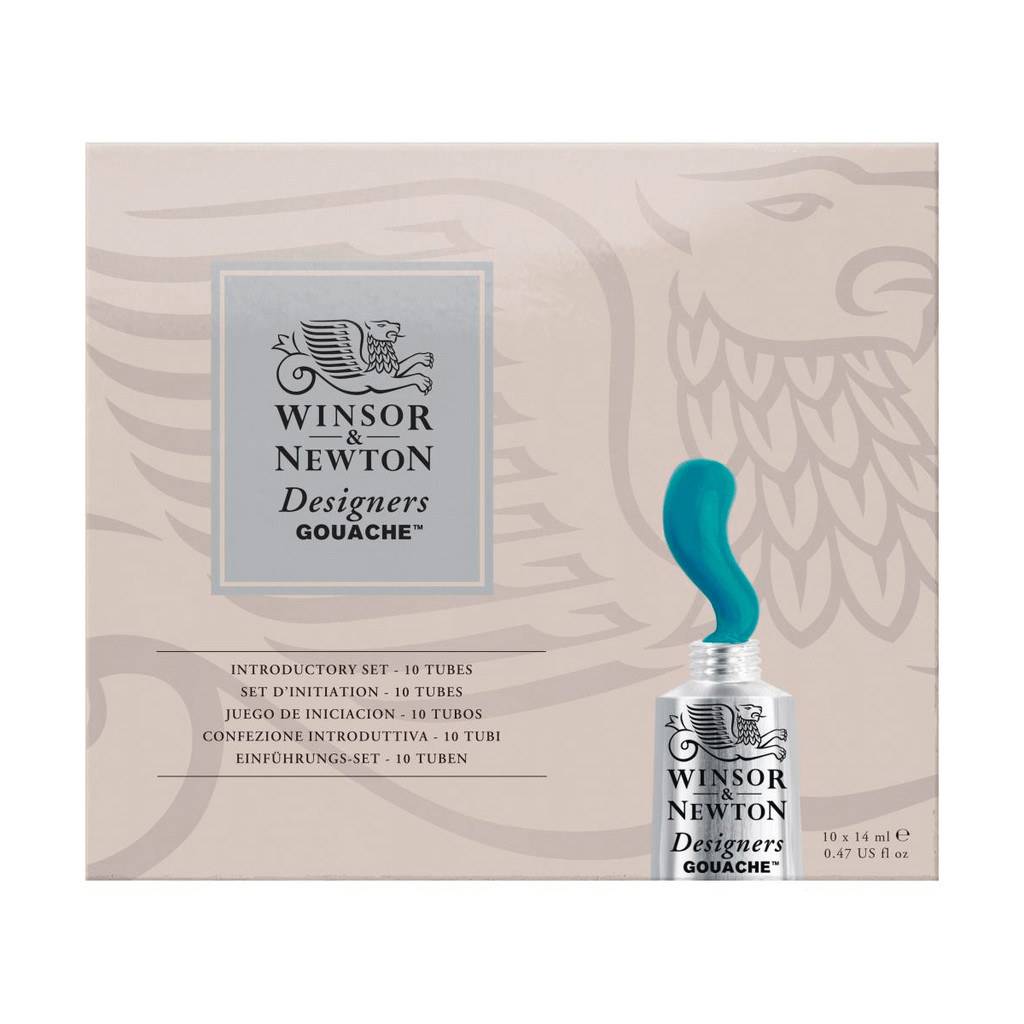 Tinta Guache Set 14ml com 10 Cores - 0690173 - Winsor & Newton Introductory