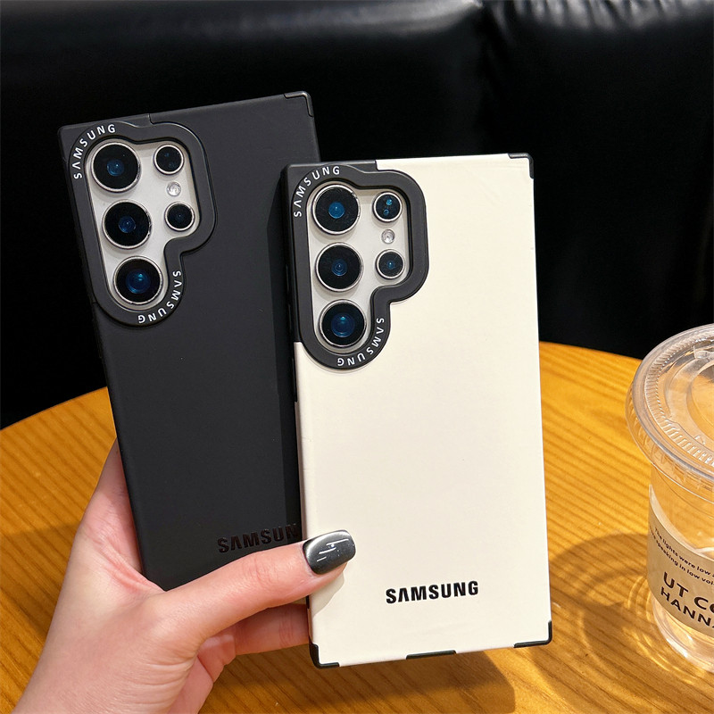 Capa De Couro Líquido Para Samsung Galaxy S26 S22 S23 S24 S25 Ultra S24 S25Plus Carregamento Sem Fio À Prova De Choque