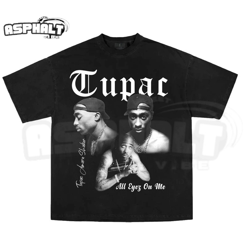Camisa Streetwear Tupac 2pac Hip Hop Premium - Camiseta 100% Algodão