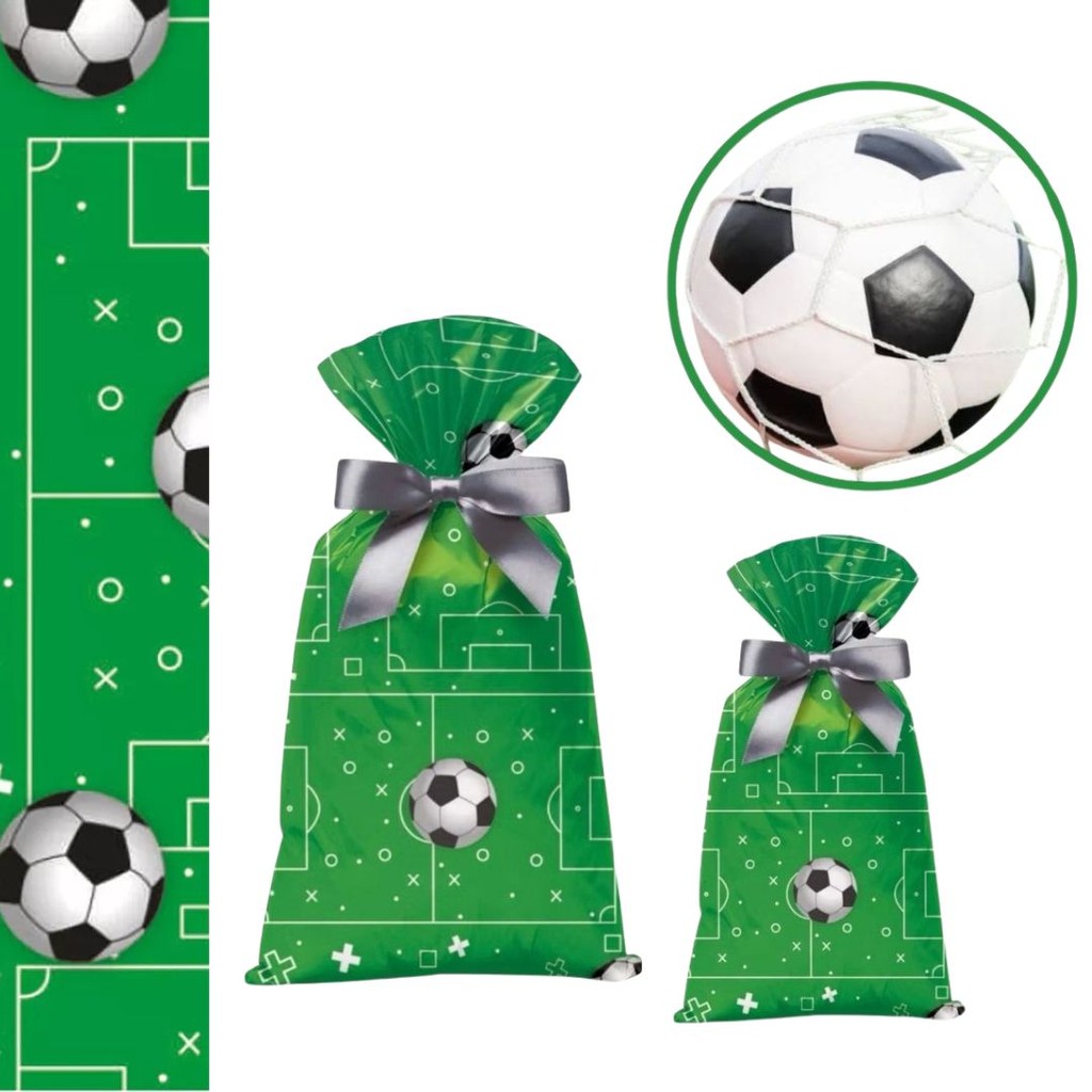 50 SACOLINHA  FUTEBOL SURPRESA  20x29 CROMUS