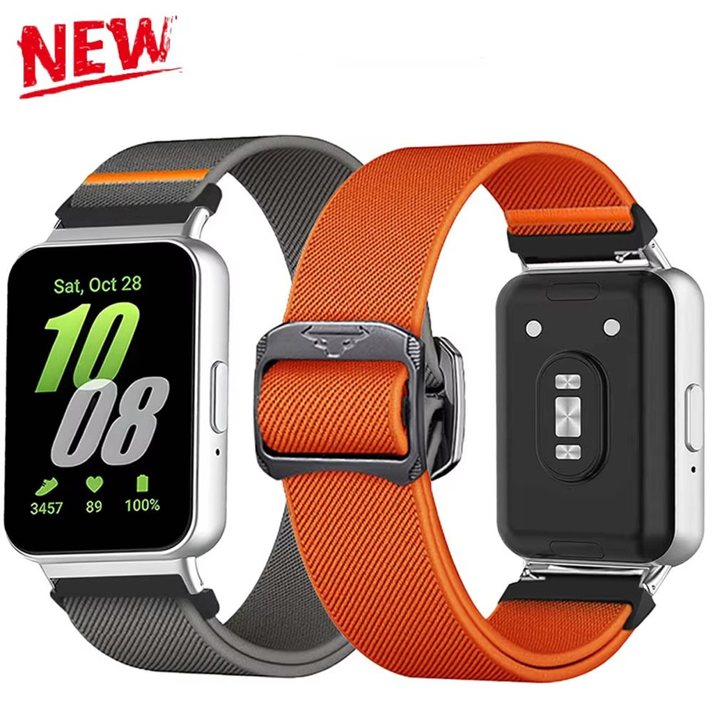 Pulseira De Nylon Para Samsung Galaxy Fit 3 , Substituição Ajustável Galaxywatch