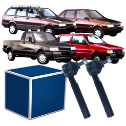 Par Terminal Ponteira Direção Nakata Fiat Uno 1.0 8v 2008 2012