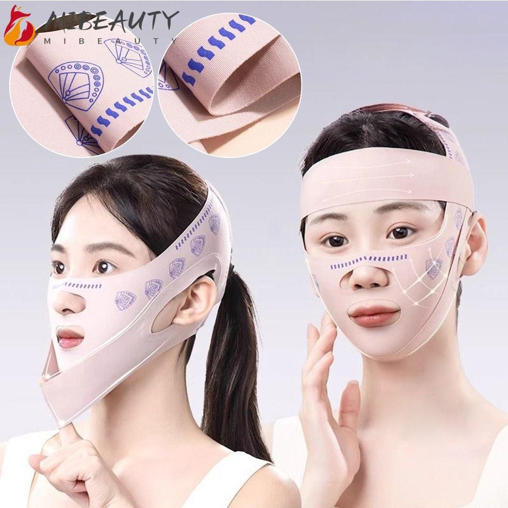 MIBEAUTY Aperto De Levantamento , Sono Elástico Ajustável Para Escultura Facial , Alça De Emagrecimento em Oferta na Shopee