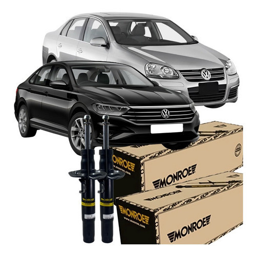 Par Amortecedor Novo Monroe Vw Jetta 2.0 2011 2017