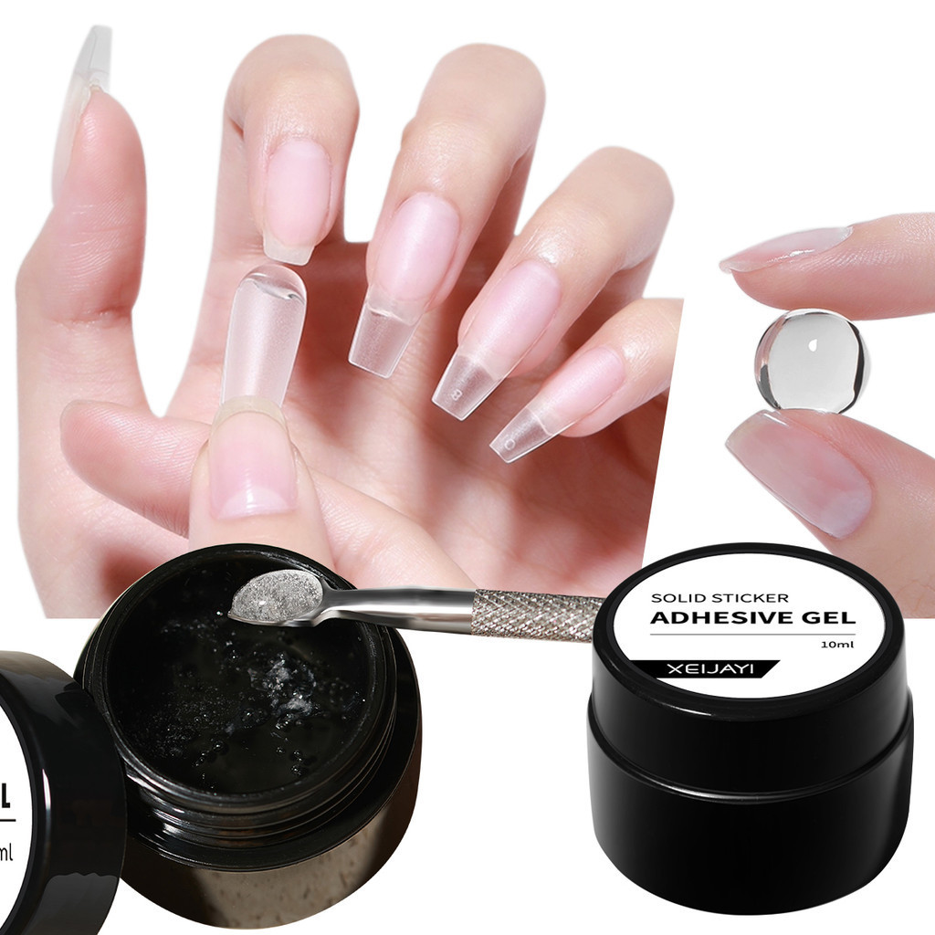 Pontas De Unhas Sólidas Adesivo Super UV Gel Arte De Secagem Rápida Forte Falsas Acrílicas
