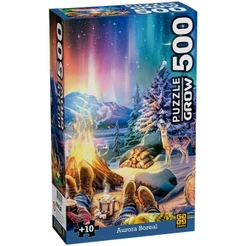 Puzzle 500 peças Aurora Boreal