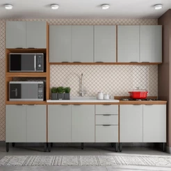 Cozinha Completa Firenze 14 Portas 2 Gavetas