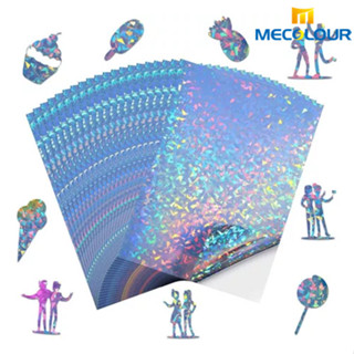 Adesivos Vinil Imprimível Diamante Para Jato De Tinta A4 20/40 Folhas À Prova D