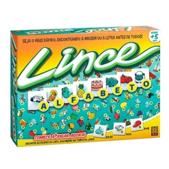 Brinquedo Jogo de Tabuleiro Lince Alfabeto Grow - 03448
