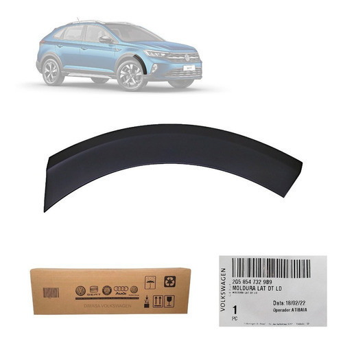 Cobertura Do Vão De Roda Nivus 2g58547329b9 Lado Direito em Oferta na Shopee