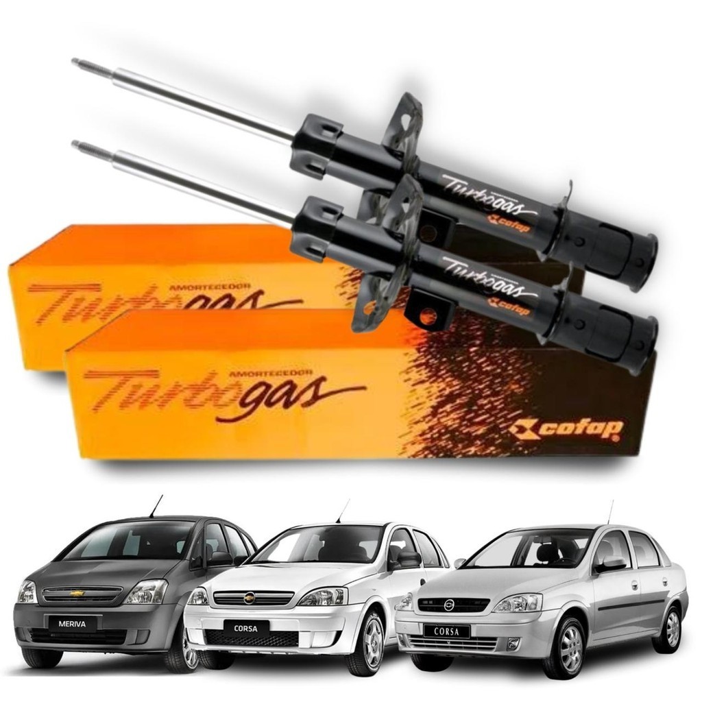 Par Amortecedor Dianteiro Cofap Corsa Meriva 2003 a 2012 (KITCM01) - Spare Parts and Accessories for Vehicles