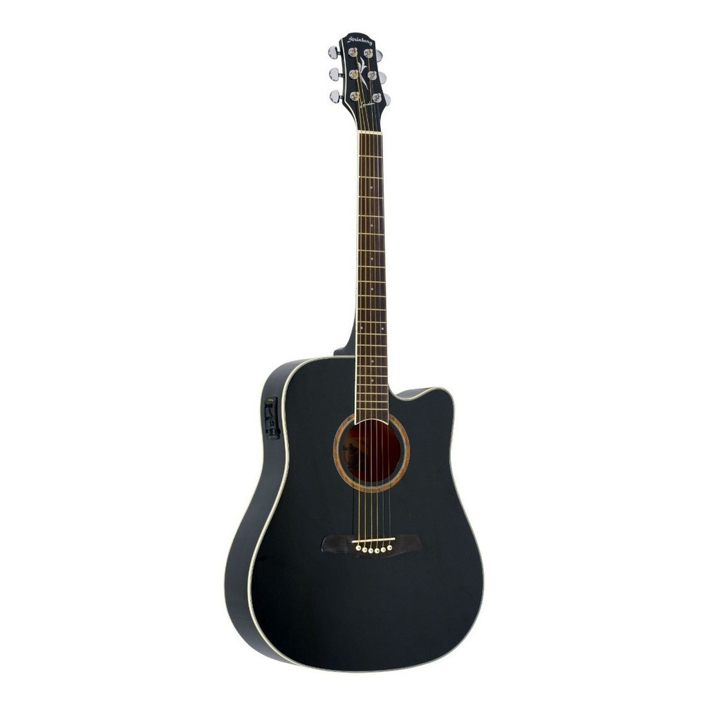 Violão Strinberg Folk Bk Elétrico Profissional Le30 London em Oferta na Shopee