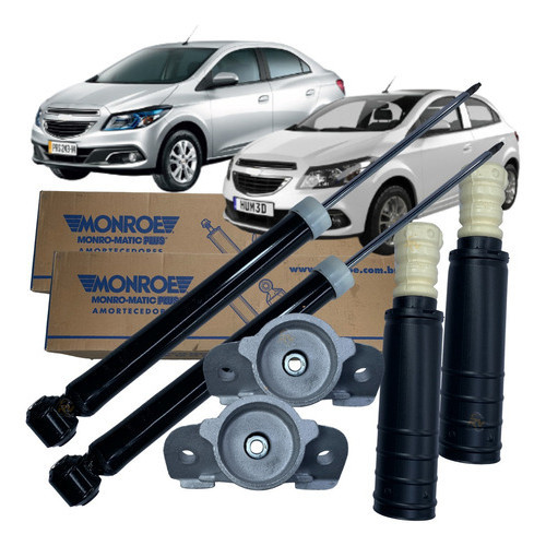 Kit 2 Amortecedor Traseiro Onix Prisma 1.0 1.4 2014 Original Monroe - Spare Parts and Accessories for Vehicles