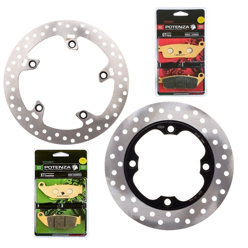 Kit Discos de Freio Cb 250f Twister Abs 2016-2022 + Pastilhas Potenza em Oferta na Shopee