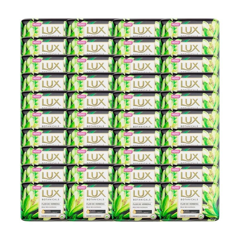 Kit 40 und Sabonete Lux Botanicals Flor De Verbena 85g em Oferta na Shopee