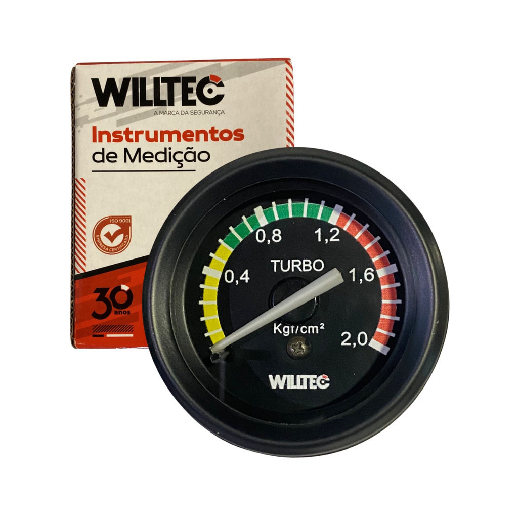 Relógio Pressão Turbo 52mm 2kg mwm Mercedes Scania
