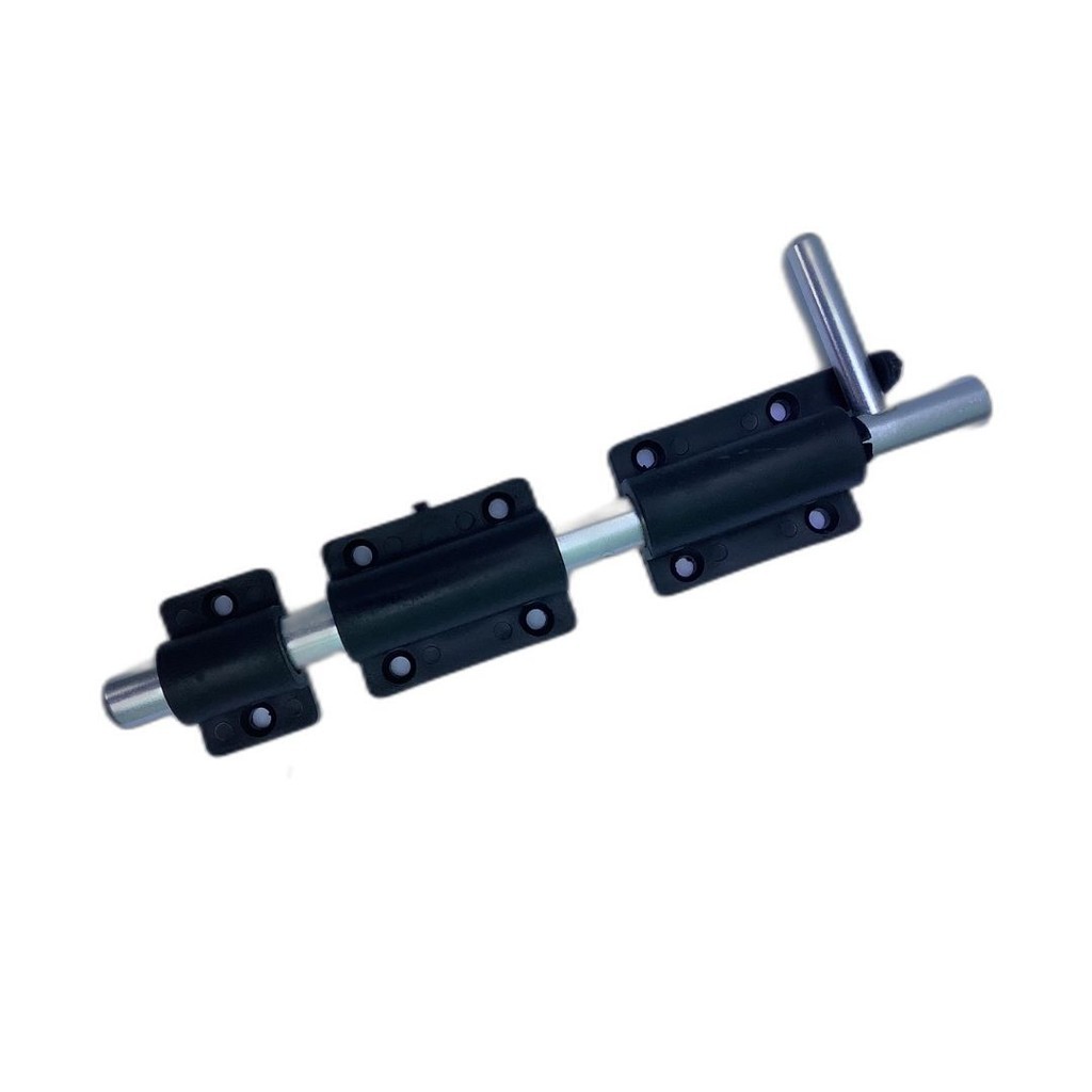 FECHO FERROLHO PORTA PORTAO BUZIO C/FURO P/CADEADO ALUMINIO BRILHANTE 20CM/200MM