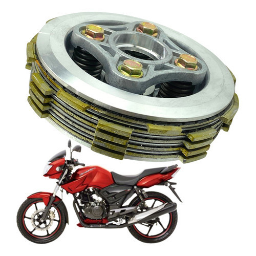 Kit Embreagem Dafra Apache 150 Disco Cubo Plator Separador Completo